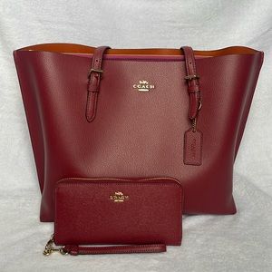 Coach Tote with Wallet